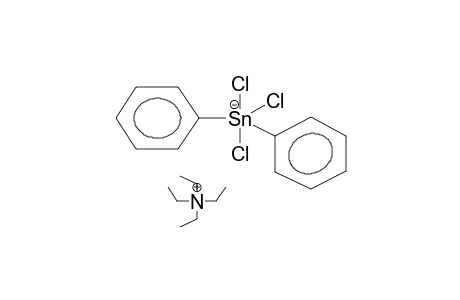 TETRAETHYLAMMONIUM TRICHLORODIPHENYLSTANNANE