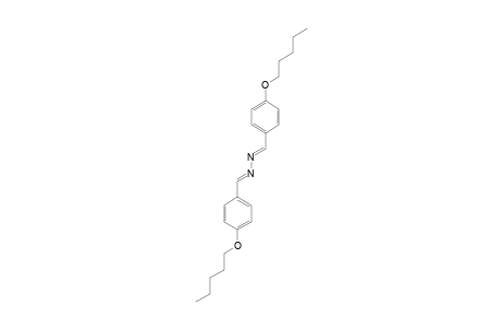 p-(pentyloxy)benzaldehyde, azine