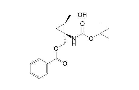 (1S,2R)-(+)-1-Benzoyloxymethyl-1-N-tert-butoxycarbonylamino-2-hydroxymethylcyclopropane