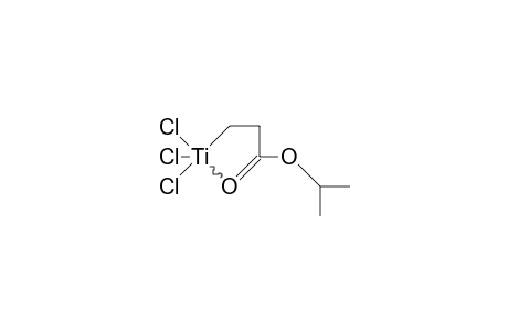 3-(TRICHLOROTITANO)PROPIONIC ACID, ISOPROPYL ESTER