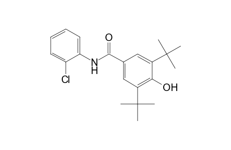 2'-chloro-3,5-di-tert-butyl-4-hydroxybenzanilide