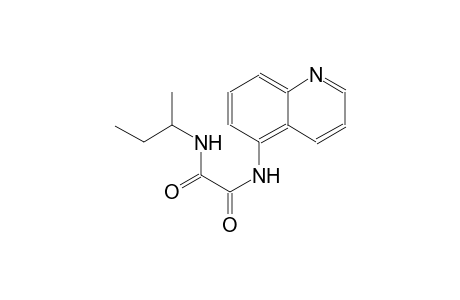 N~1~-(sec-butyl)-N~2~-(5-quinolinyl)ethanediamide