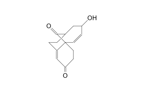 (4AR, 7S,9R)-3,4,8,9,10,11-hexahydro-7-hydroxy-4a,9-methano-4ah-benzocyclononen-2,12(7H)-dione