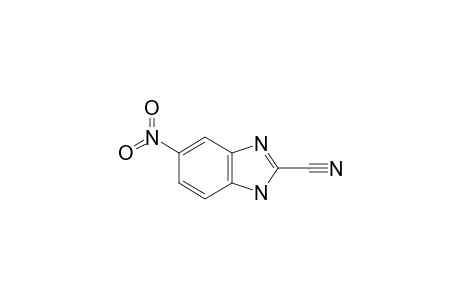 2-Cyano-5(6)-nitro-benzimidazole