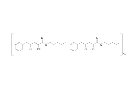 2,4-dioxo-5-phenylvaleric acid, pentyl ester