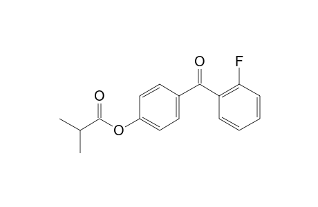 2-Fluoro-4'-hydroxybenzophenone, 2-methylpropionate