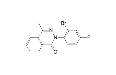 2-(2-bromo-4-fluorophenyl)-4-methyl-1(2H)-phthalazinone