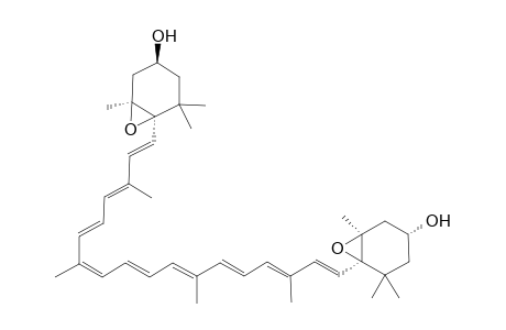 (13Z,3S,5S,6R,3'R,5'S,6'R)-5,6:5',6'-Diepoxy-5,6,5',6'-tetrahydro-beta,beta-carotene-3,3'-diol