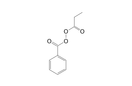 Benzenecarboperoxoic acid 1-oxopropyl ester