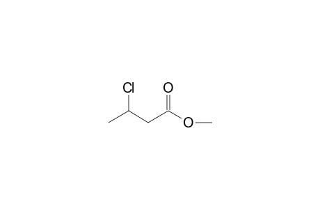 dl-3-Chlorobutyric acid, methyl ester