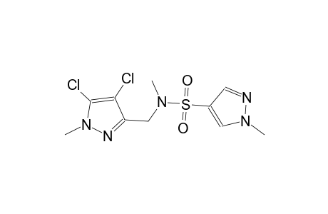 1H-pyrazole-4-sulfonamide, N-[(4,5-dichloro-1-methyl-1H-pyrazol-3-yl)methyl]-N,1-dimethyl-