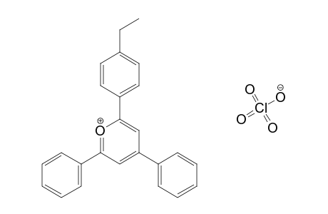 2,4-diphenyl-6-(p-ethylphenyl)pyrylium perchlorate