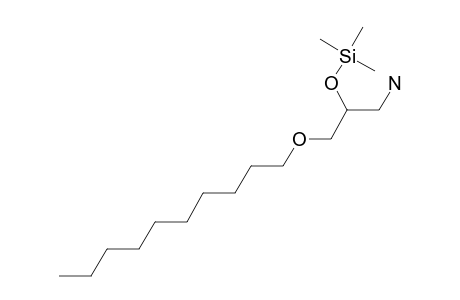 3-(Decyloxy)-2-[(trimethylsilyl)oxy]propan-1-amine