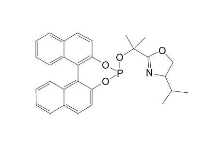 2-{1'-(Dinaphtho[2,1-d : 1',2'-f]dioxophosphepin-5'-yl)oxy]1-(methylethyl)-4,5-dihydro-4-isopropy7loxazole