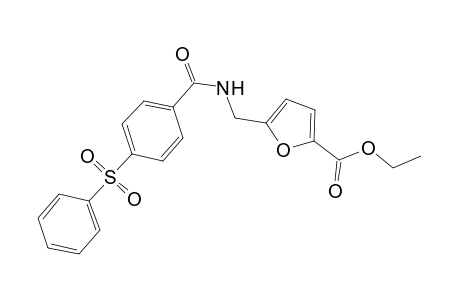 5-[[(4-besylbenzoyl)amino]methyl]furan-2-carboxylic acid ethyl ester