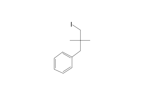 Benzene, (3-iodo-2,2-dimethylpropyl)-