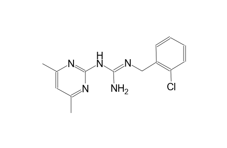 guanidine, N''-[(E)-(2-chlorophenyl)methyl]-N-(4,6-dimethyl-2-pyrimidinyl)-