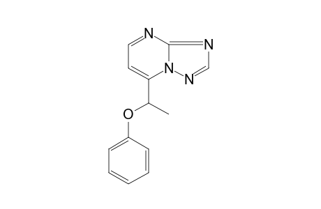7-(1-PHENOXYETHYL)-s-TRIAZOLO[1,5-a]PYRIMIDINE