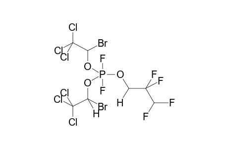 2,2,3,3-TETRAFLUOROPROPOXYBIS(1-BROMO-2,2,2-TRICHLOROETHOXY)DIFLUOROPHOSPHORANE
