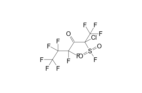 HEPTAFLUOROPROPYL(1-CHLORO-1-FLUOROSULPHONYL-2,2,2-TRIFLUOROETHYL)KETONE