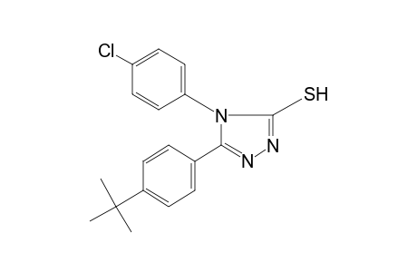 5-(p-tert-butylphenyl)-4-(p-chlorophenyl)-4H-1,2,4-triazole-3-thiol