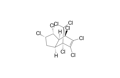 1alpha,2alpha,4beta,5,6,7beta,8,8-OCTACHLORO-3aalpha,4,7,7aalpha-TETRAHYDRO-4,7-METHANOINDAN