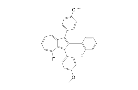 4-Fluoro-2-(2-fluorophenyl)-1,3-bis(4-methoxyphenyl)azulene