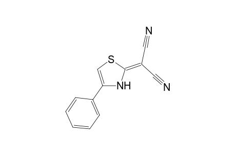 2-(4-Phenyl-3H-thiazol-2-ylidene)-malononitrile