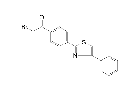 2-Bromo-4'-(4-phenyl-2-thiazolyl)acetophenone