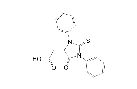 (5-oxo-1,3-diphenyl-2-thioxo-4-imidazolidinyl)acetic acid