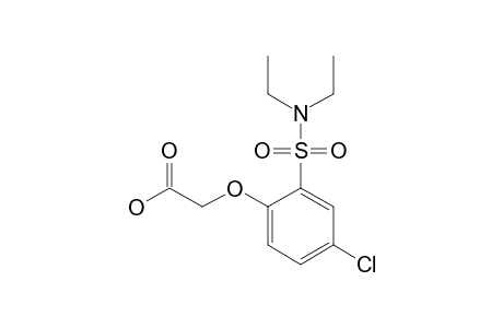 [4-chloro-2-(diethylsulfamoyl)phenoxy]acetic acid