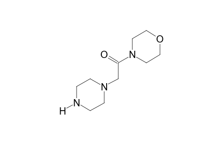 4-[(1-piperazinyl)acetyl]morpholine