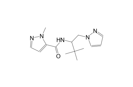 N-[2,2-dimethyl-1-(1H-pyrazol-1-ylmethyl)propyl]-1-methyl-1H-pyrazole-5-carboxamide