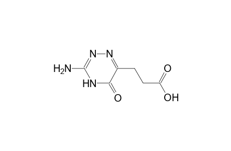 1,2,4-triazine-6-propanoic acid, 3-amino-4,5-dihydro-5-oxo-