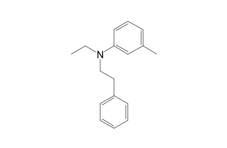 2-Phenylethylamine, N-ethyl-N-(3-methylphenyl)-