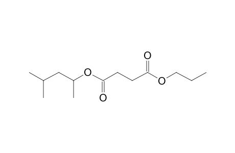 Succinic acid, 4-methylpent-2-yl propyl ester