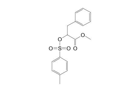 Benzenepropanoic acid, .alpha.-(p-tolenesulfonyloxy)-, methyl ester