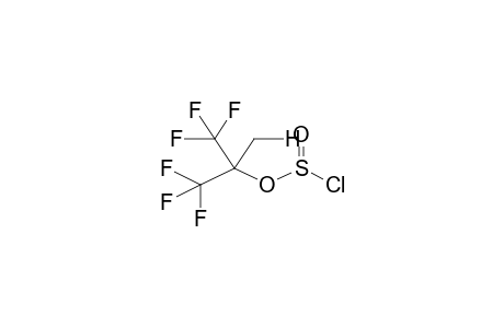 1,1-BIS(TRIFLUOROMETHYL)ETHYL CHLOROSULPHITE