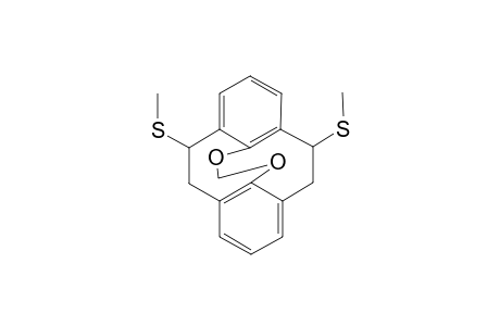 Dimethyl-17,19-dioxadithia[2.2.3](1,2,3)cyclophane
