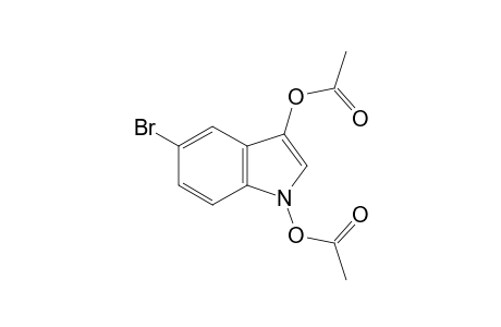 5-bromo-1-hydroxyindol-3-ol, diacetate