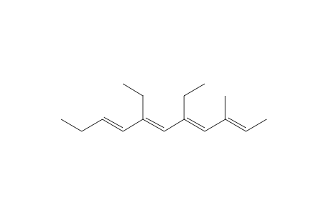 (2E,4E,6E,8E)-5,7-diethyl-3-methyl-2,4,6,8-undecatetraene