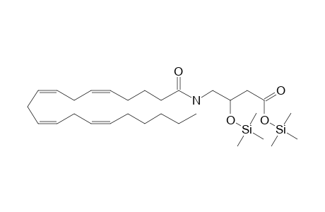 4-[[(3-trimethylsilyloxy)-1-oxo-5Z, 8Z, 11Z, 14Z-eicosatetraenyl]amino]-butanoic acid, trimethylsilyl ester