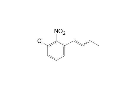 (E,Z)-2-(But-1-enyl)-6-chloronitrobenzene