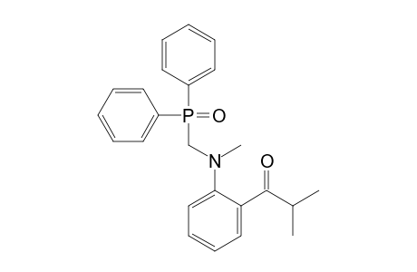 2-[N-[(diphenylphosphinoyl)methyl]-N-methylamino]phenyl isopropyl ketone