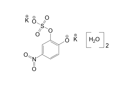 4-nitropyrocatechol, 2-(hydrogen sulfate), dipotassium salt, dihydrate