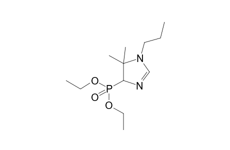 Diethyl (5,5-dimethyl-1-propyl-4,5-dihydro-1H-imidazol-4-yl)phosphonate