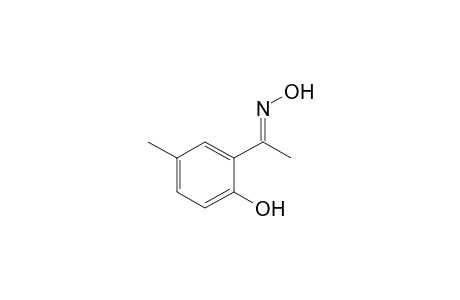 2'-hydroxy-5'-methylacetophenone, (E)-oxime