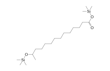 13-Hydroxytetradecanoic acid, di-TMS