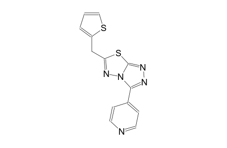 3-(4-pyridinyl)-6-(2-thienylmethyl)[1,2,4]triazolo[3,4-b][1,3,4]thiadiazole