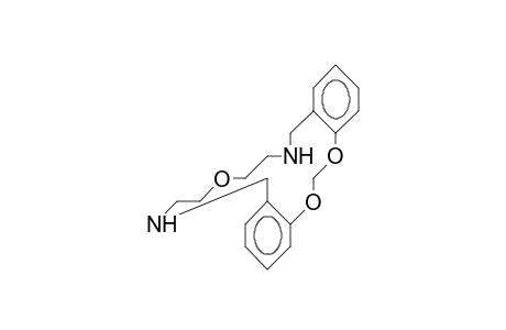 5,6,7,8,10,11,12,13-Octahydro-19H-dibenzo-[D,O]-[1,3,7,10,13]-trioxa-diaza-cyclohexadecine-water(1:2)